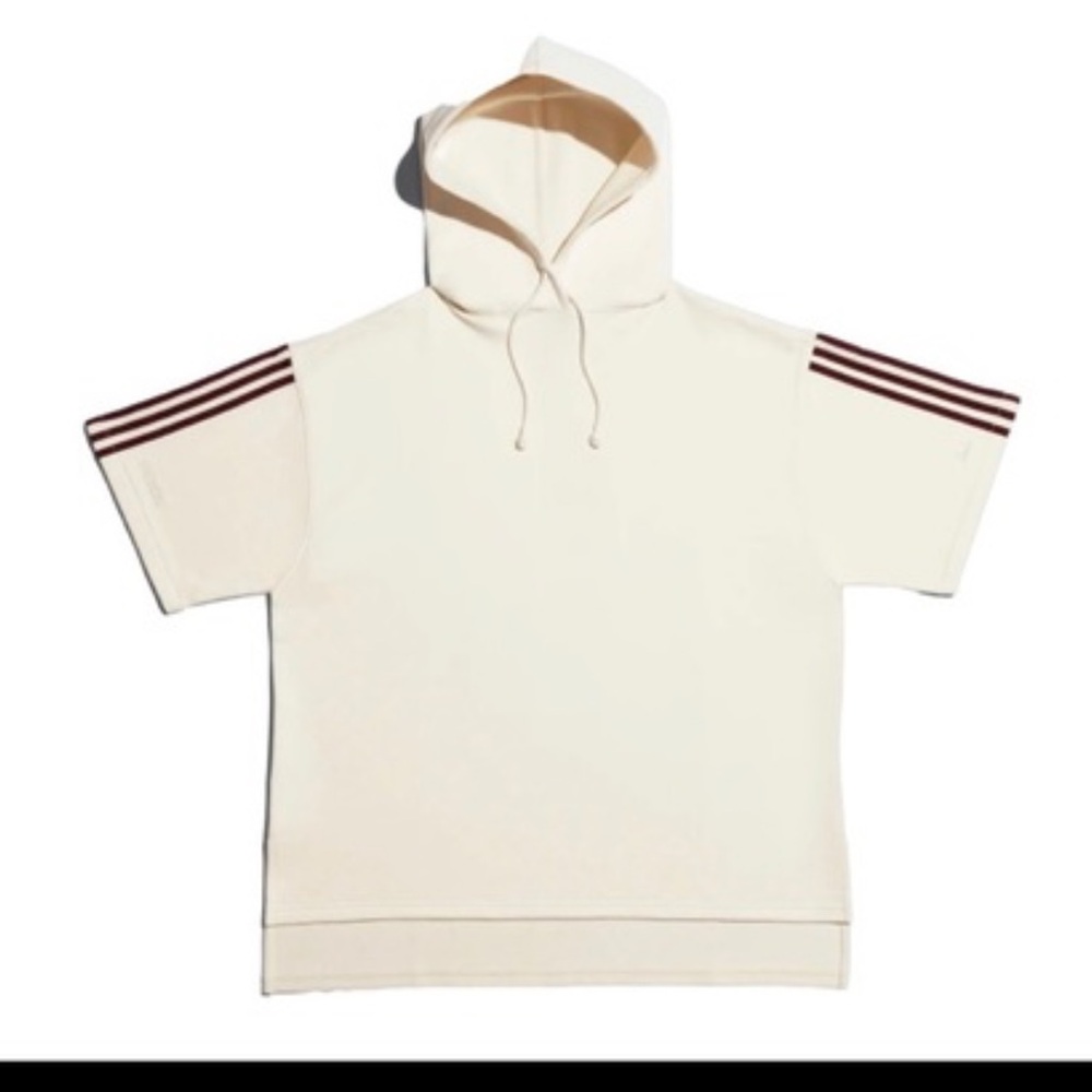 NWT Adidas x Ivy Park Short Sleeve Hoodie - Picture 2 of 4